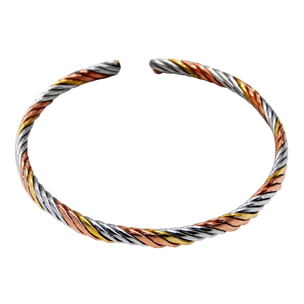 Twisted Copper Bangle