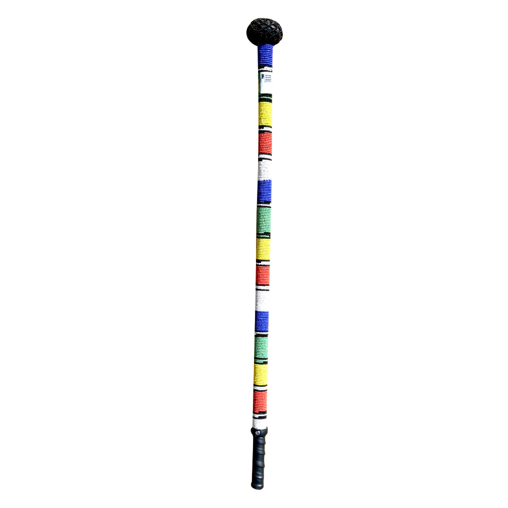 727 STICK KNOB WOODEN FULL BEADED 1M