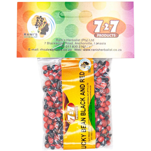 LUCKY BEAN BLACK AND RED