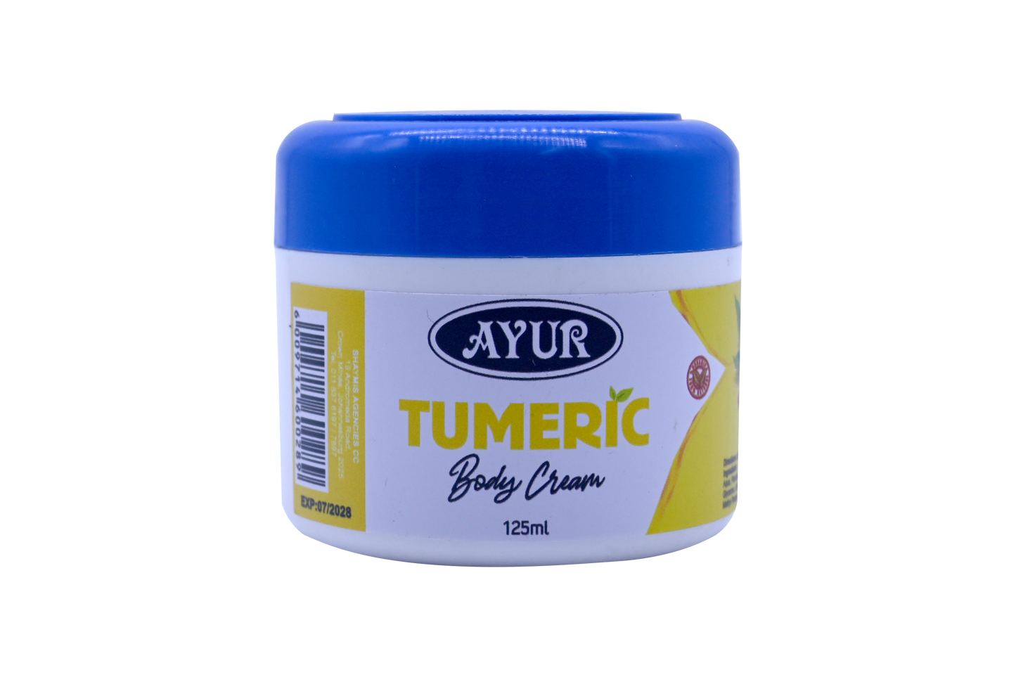 Ayur Turmeric Body Cream 125ML