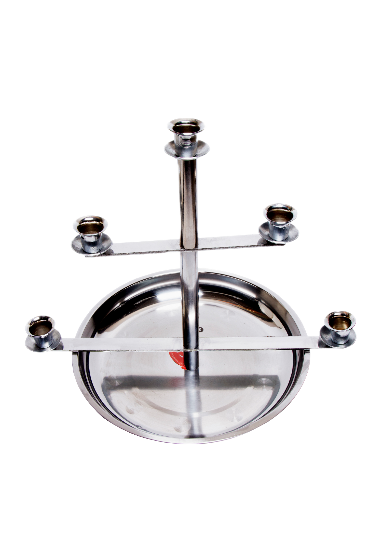 Candle Holder 5 Silver