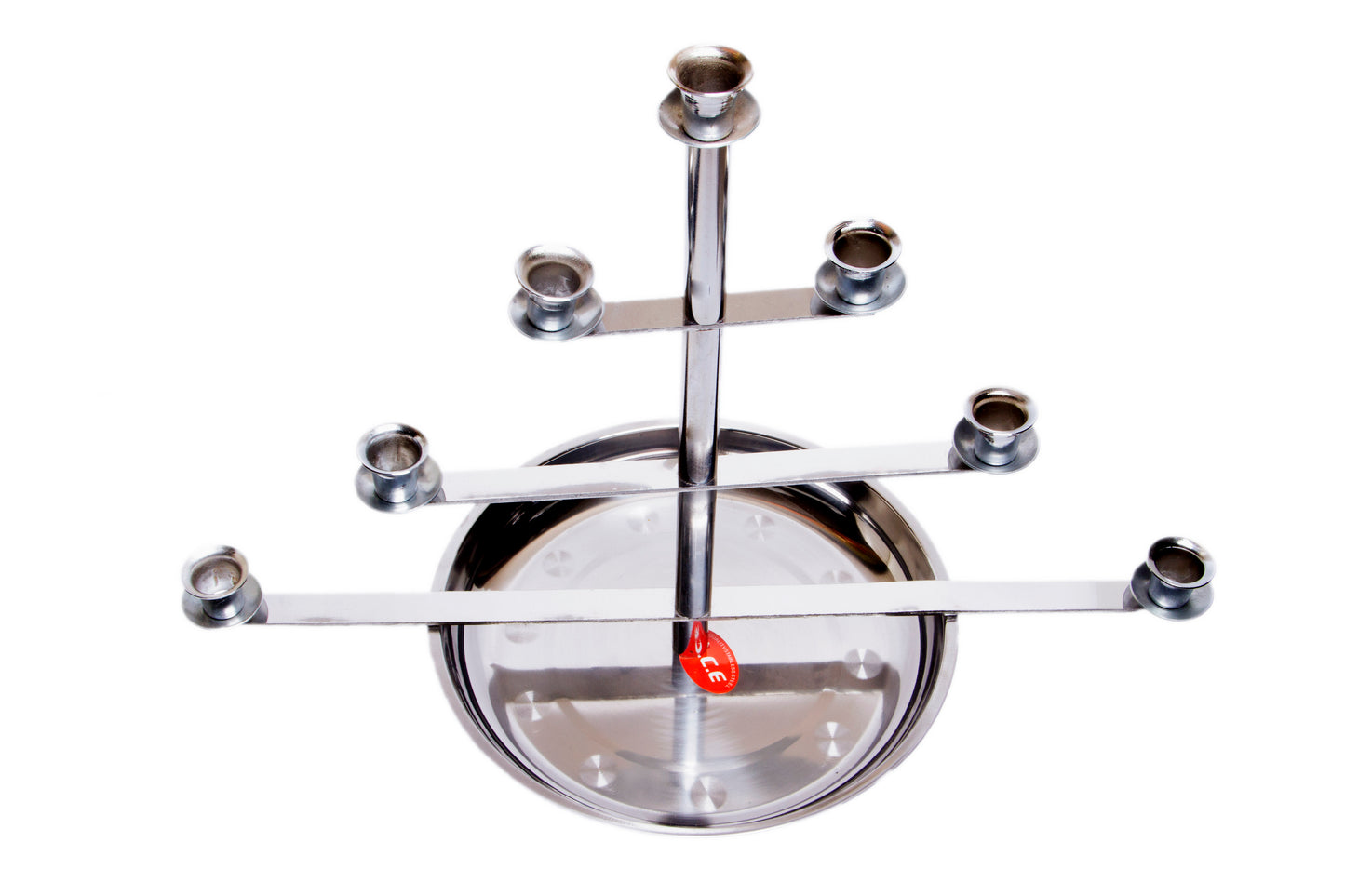 Candle Holder 7 Silver