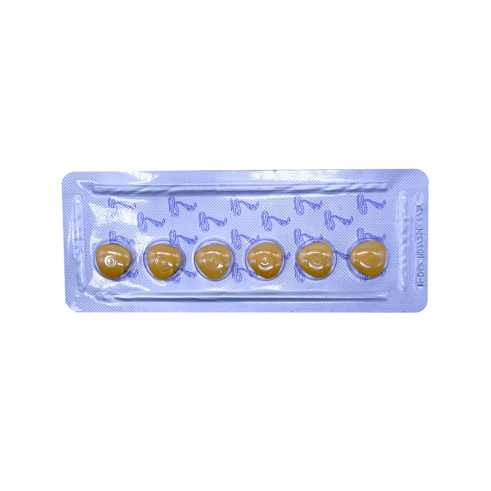 TABLET COBRA YELLOW 1 x 5`s