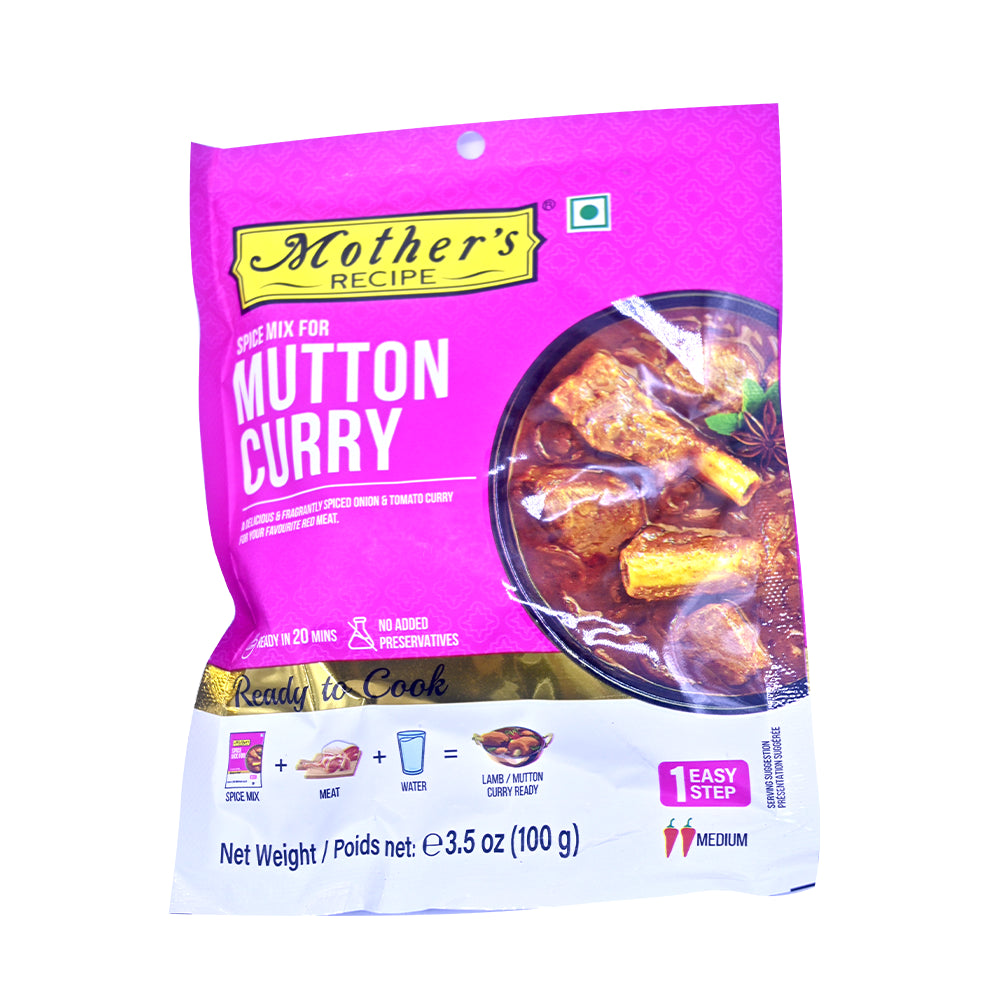 SPICE MIX MOTHERS RECIPE MUTTON CURRY 100G