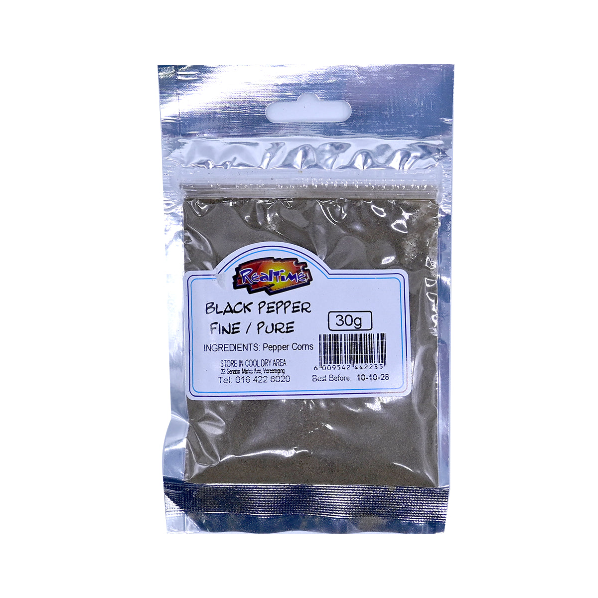 REALTIME BLACK PEPPER FINE/PURE 40G