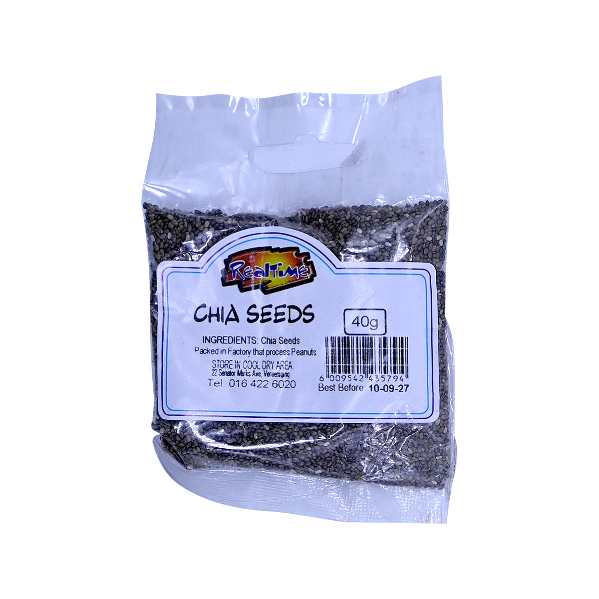 REALTIME SPICE CHIA SEEDS 40G