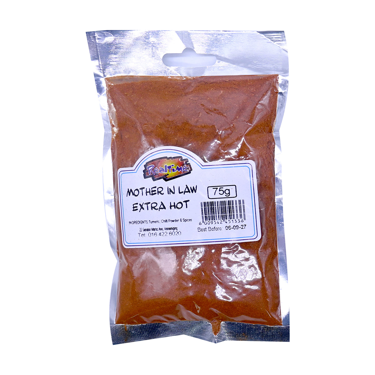 REALTIME SPICE MOTHER IN LAW EXTRA HOT 75G