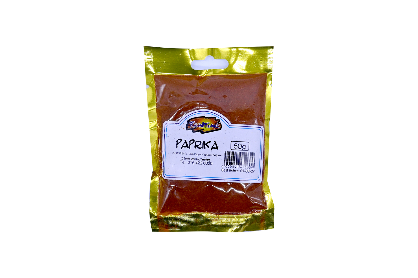 REALTIME SPICE PAPRIKA 50G