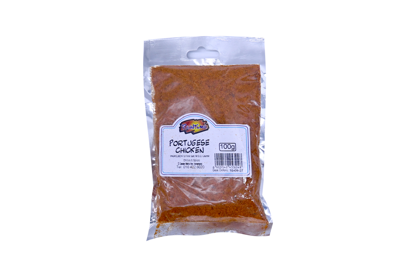 REALTIME SPICE PORTUGESE CHICKEN 100G