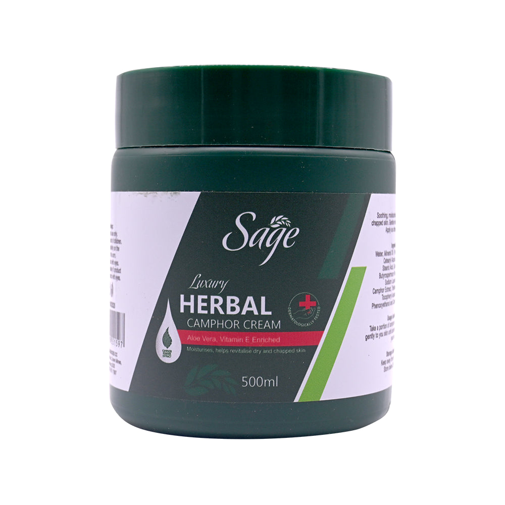 Sage Herbal Camphor Cream 500ML