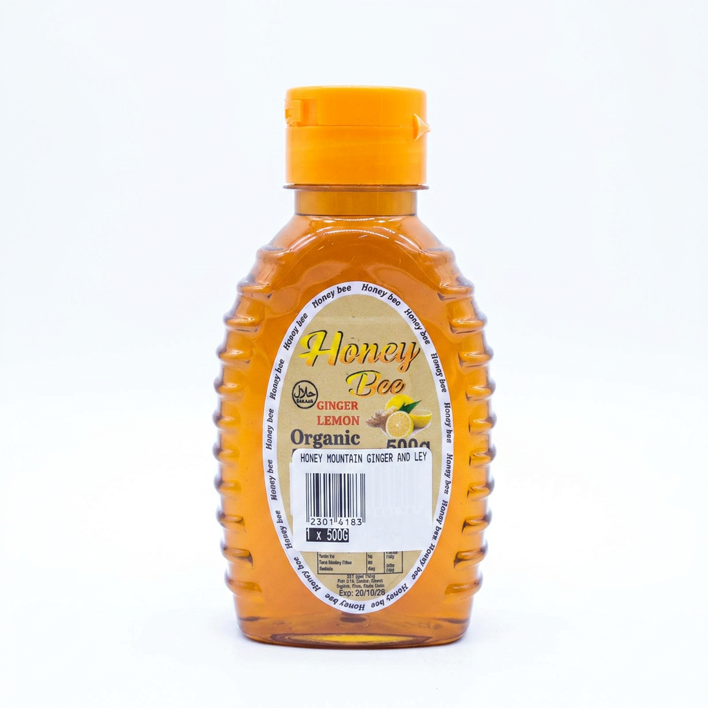 Honey Mountain Ginger & Lemon 500G