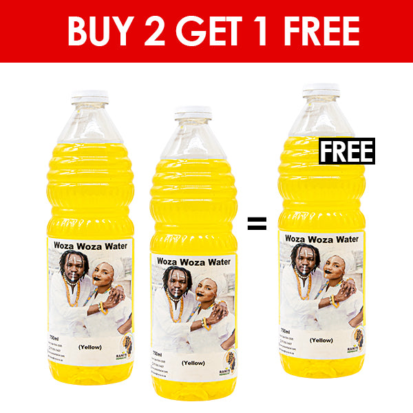 Woza woza water: Yellow 750ml x3