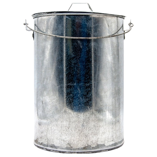 Silver Tin With Lid