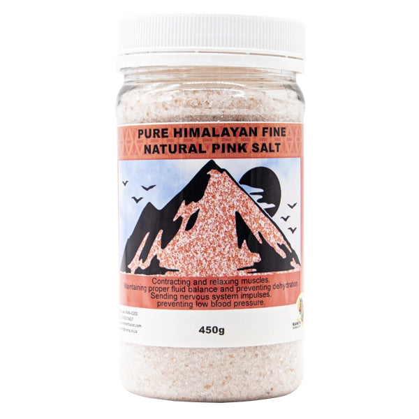 PURE HIMALAYAN FINE NATURAL PINK SALT