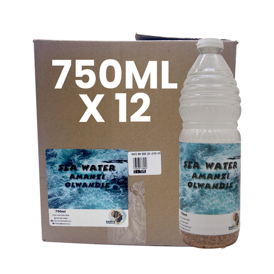 Ranis Sea Water Amanzi Olwandle 750ML (12 Pack)