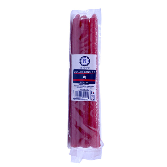 Refiner Red Candles (6 Pack)