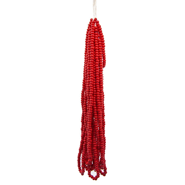 Beads - Red Opaque Size 3 JABLONEX PACK