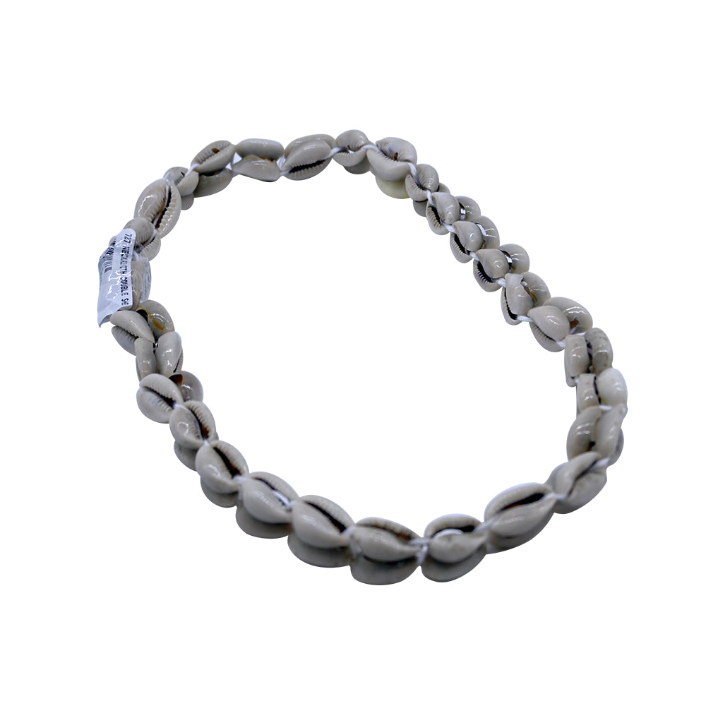 727 NECKLACE WITH DOUBLE SHELL SHORT