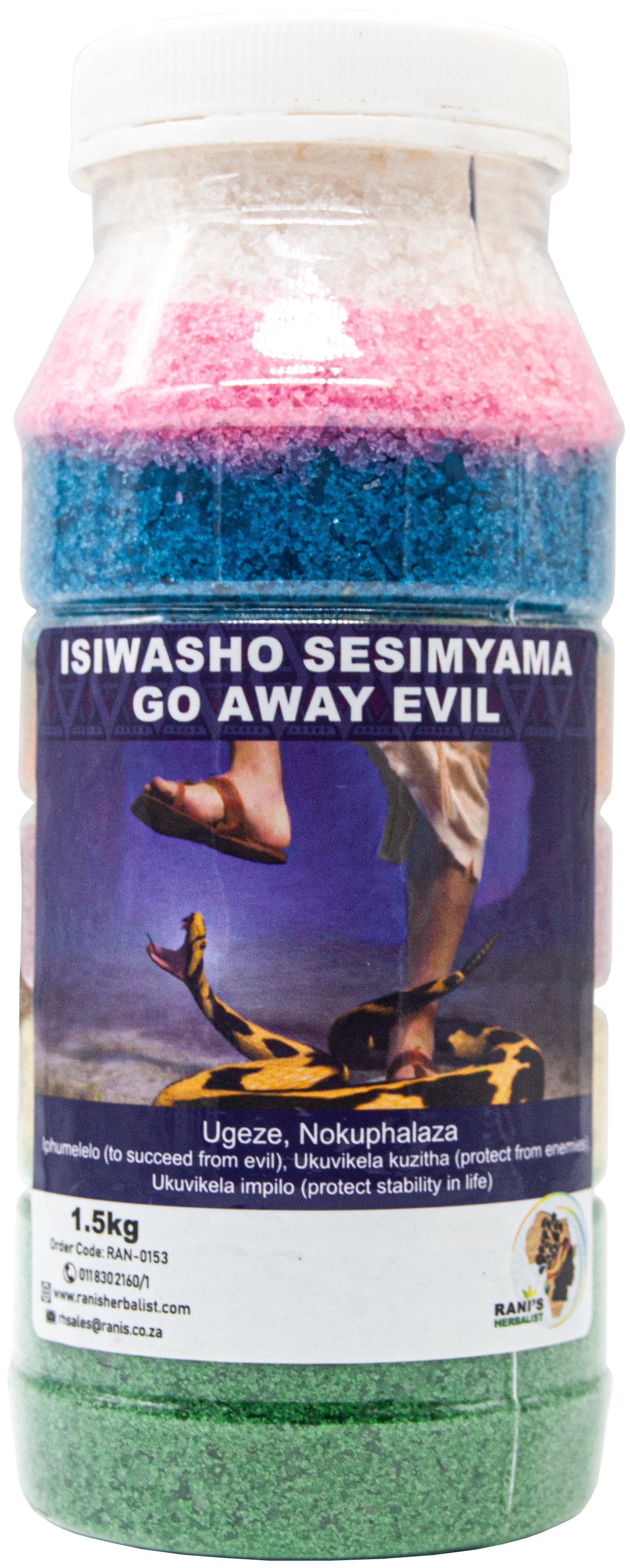 Isiwasho Sesinyamac 1.5kg - RAN 0153