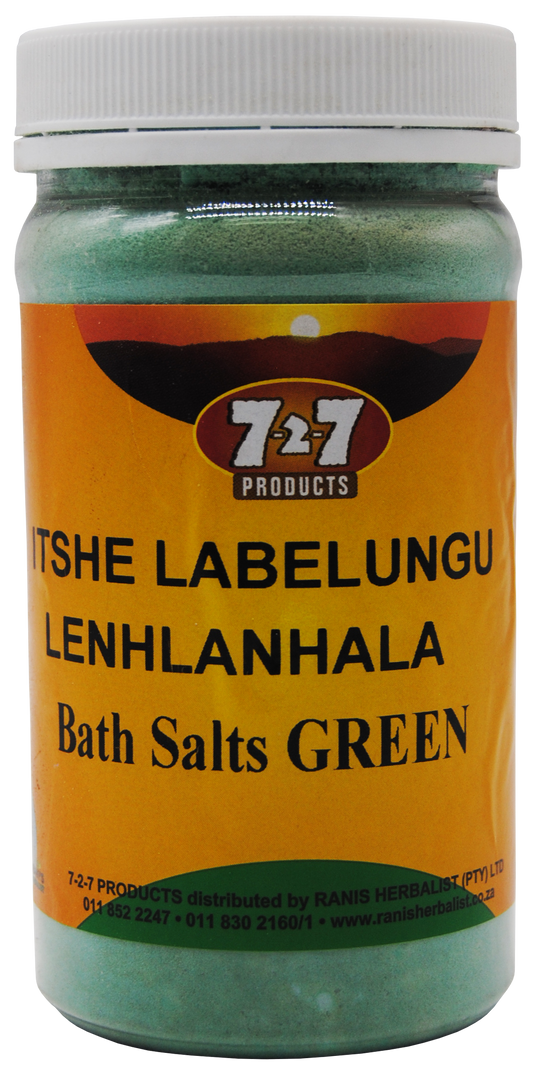 727 Itshe Labelungu Lenhlanhla_ Bath Salt Green 450g