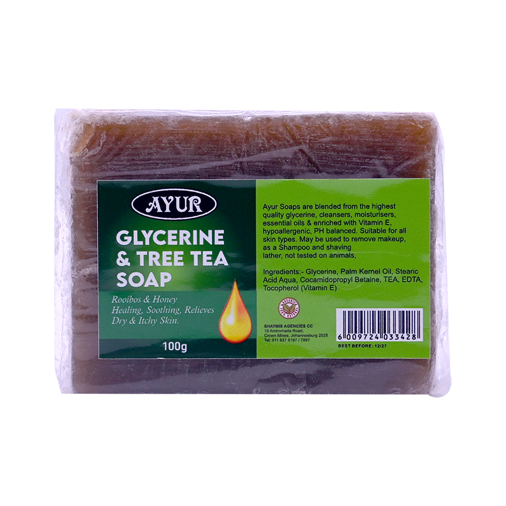 Ayur glycerine & Tree Tea Soap 100G