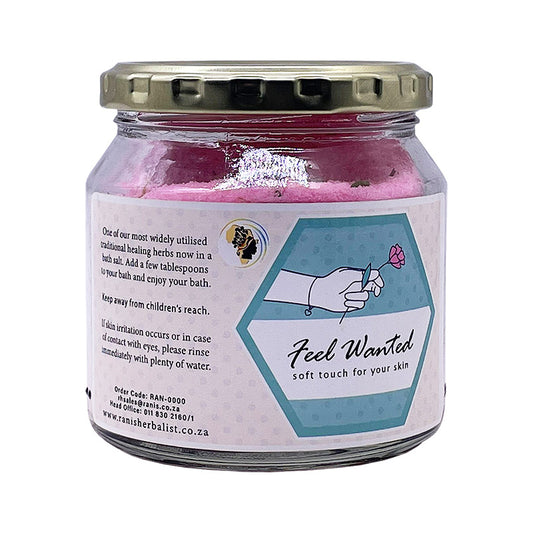 Bath Salt - Feel Wanted | Pink Colour