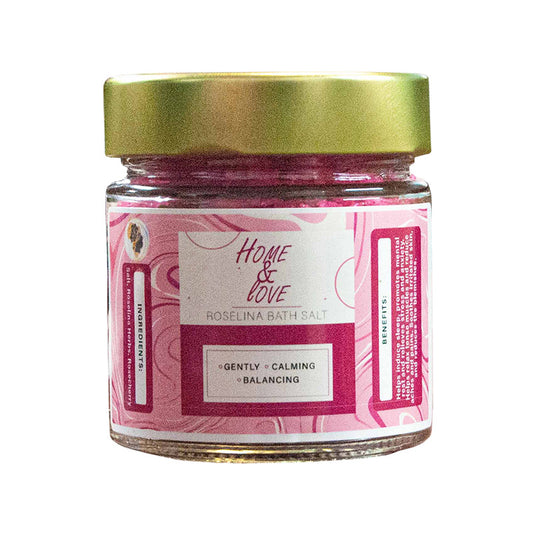 Bath Salt - Home and Love | Colour: Dark Pink