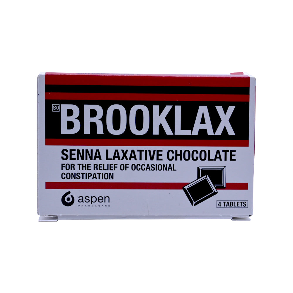 Brooklax Senna Laxative Chocolate Tablets