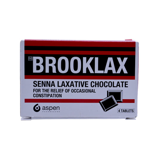 Brooklax Senna Laxative Chocolate Tablets