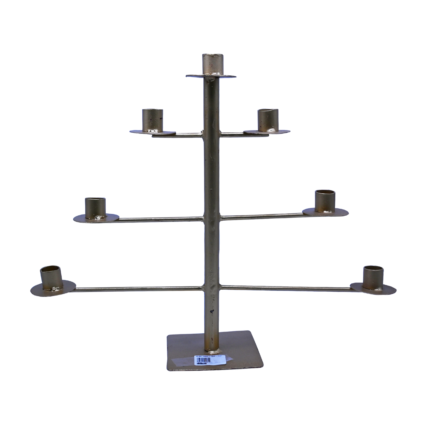 Candle Holder 7 Gold