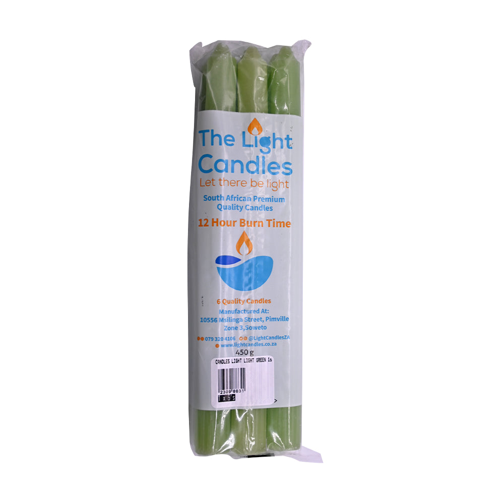 Candles Light Green