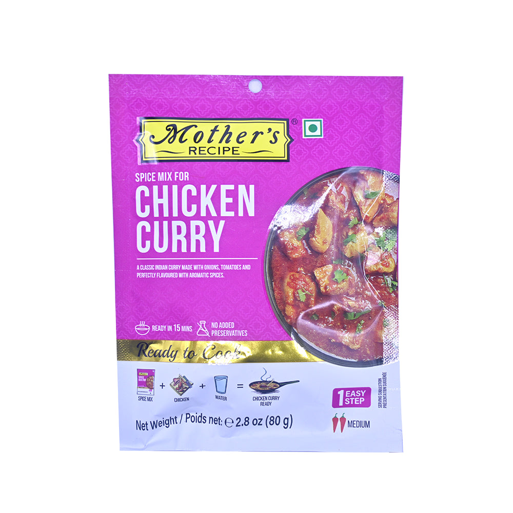 SPICE MIX MOTHERS RECIPE CHICKEN CURRY 100G