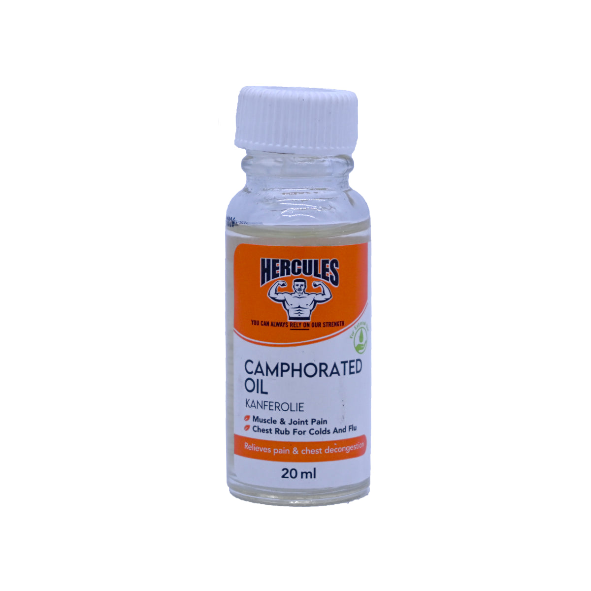 OIL CAMPHORATED HERCULES 20ML