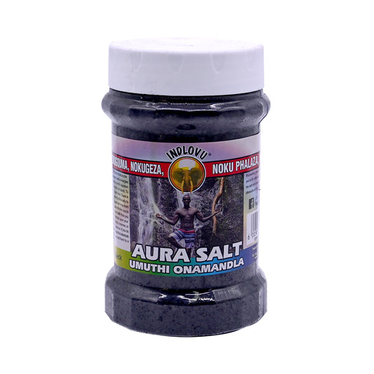 Indlovu Aura Salt Black 300G