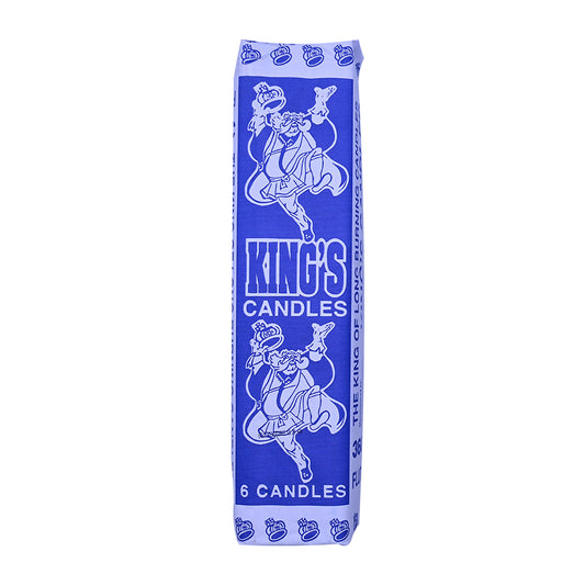 CANDLE KINGS WHITE 6`s