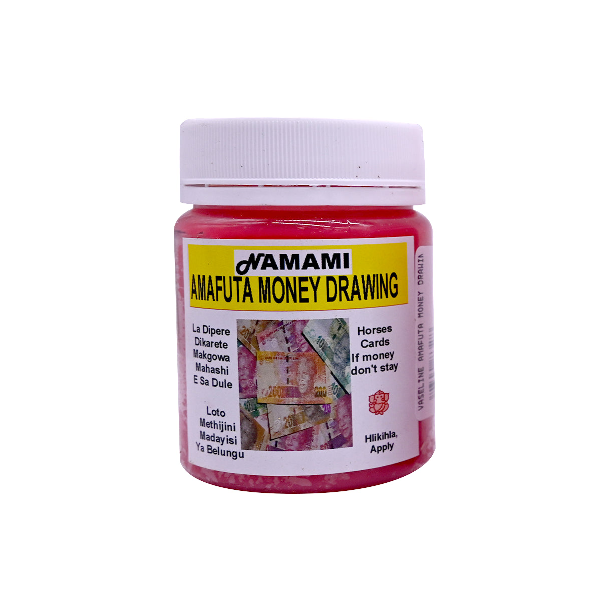 VASELINE AMAFUTA MONEY DRAWING RED