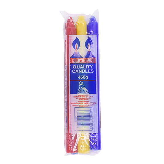 Rainbow Newden Candle Pack of Six
