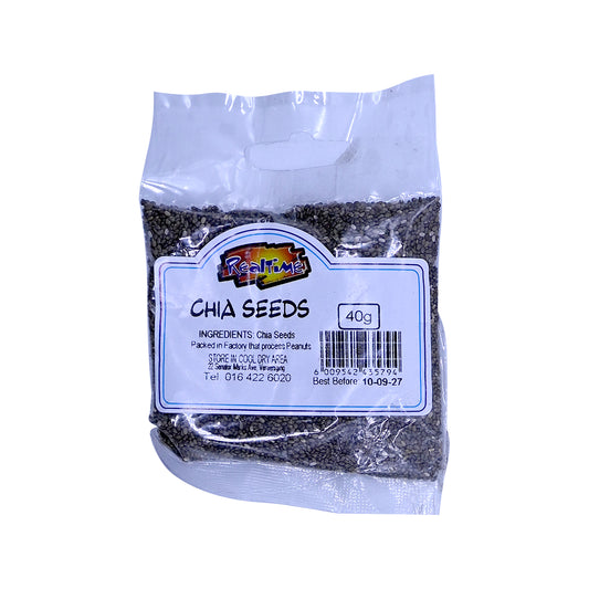 REALTIME SPICE CHIA SEEDS 40G
