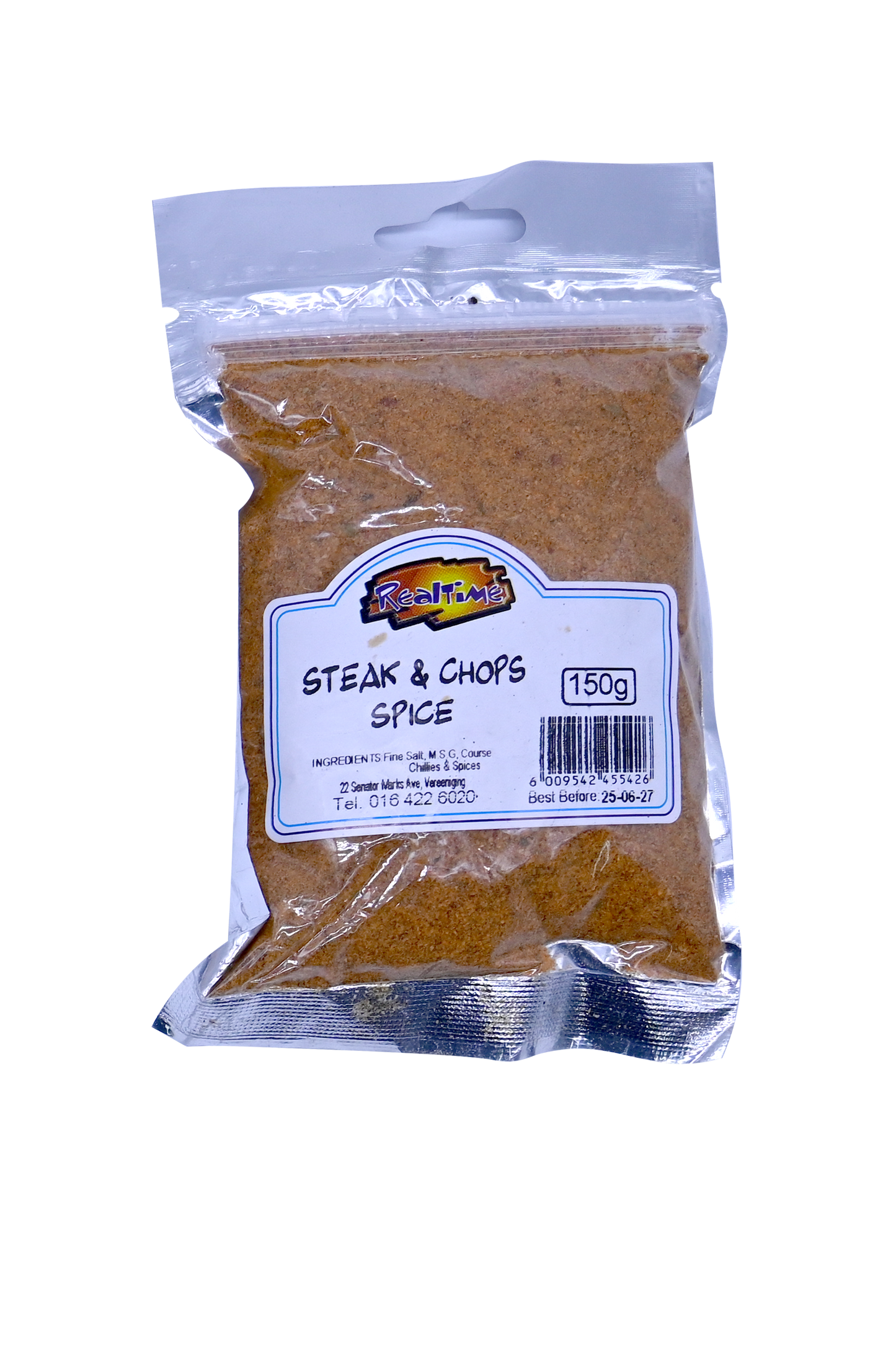 REALTIME SPICE STEAK  CHOPS SPICE 150G