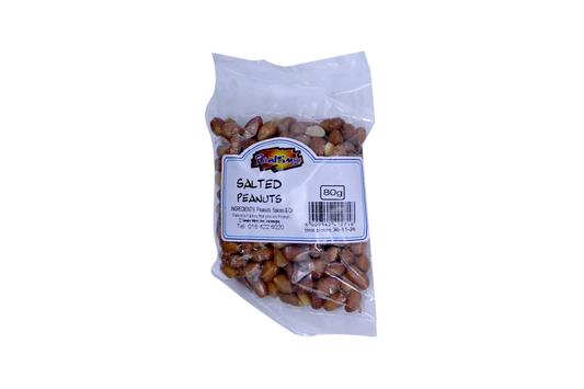 REALTIME SNACK SALTED PEANUTS 80G