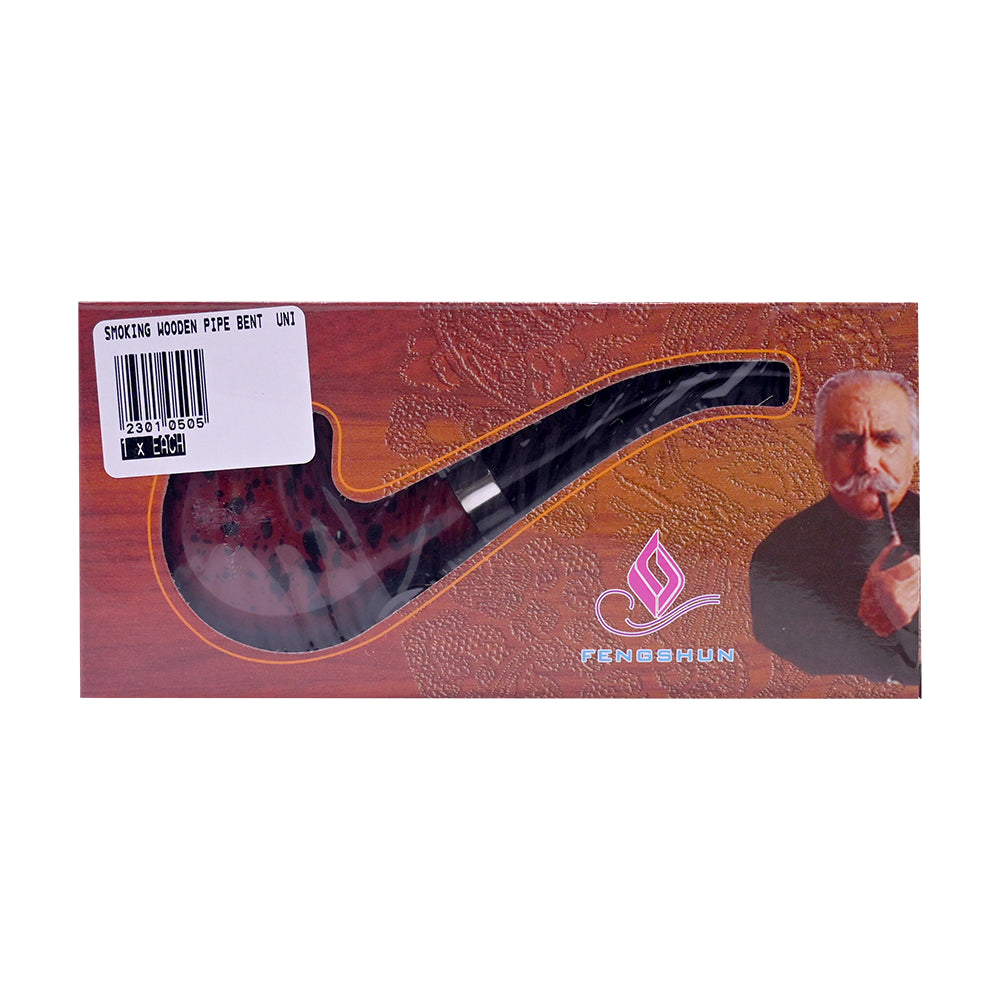 Wooden Smoking bent Pipe