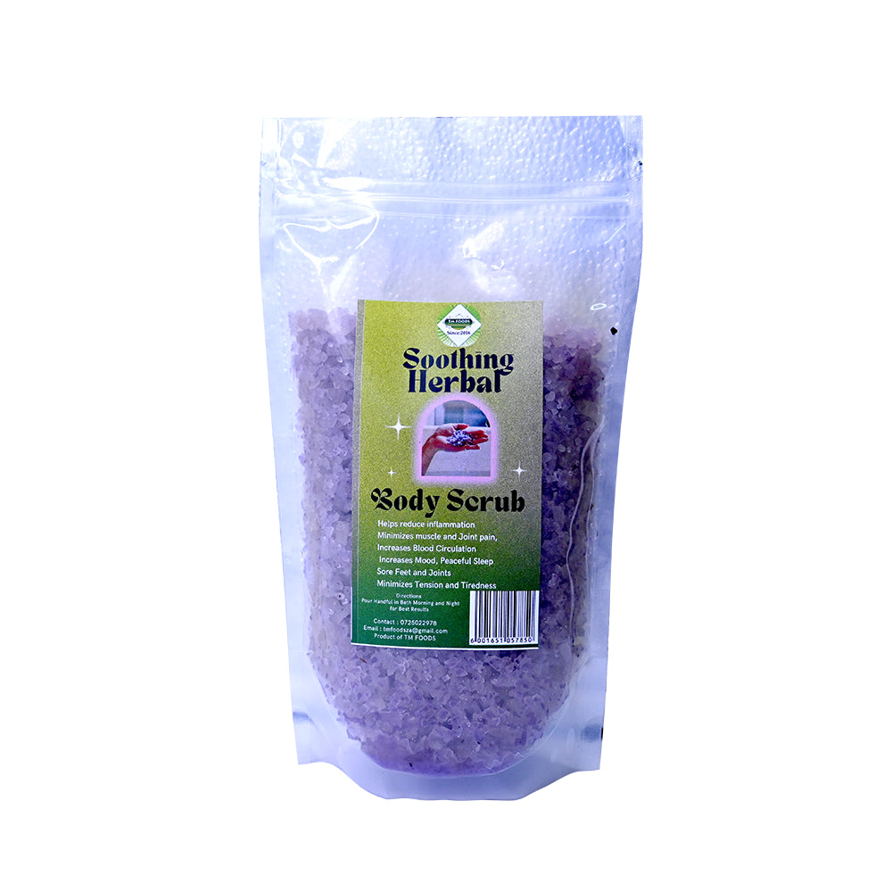 BODY SCRUB SOOTHING HERBAL TM FOODS