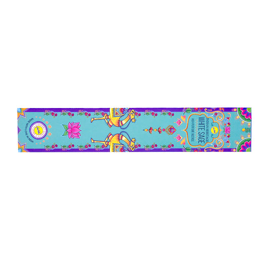 LUCKY STICK INDIAN HERITAGE WHITE SAGE 1 x MEDIUM