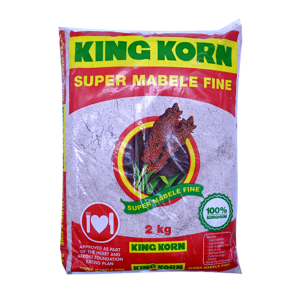 SORGHUM MABELE KING KORN FINE 2KG