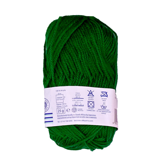 WOOL GREEN 25G