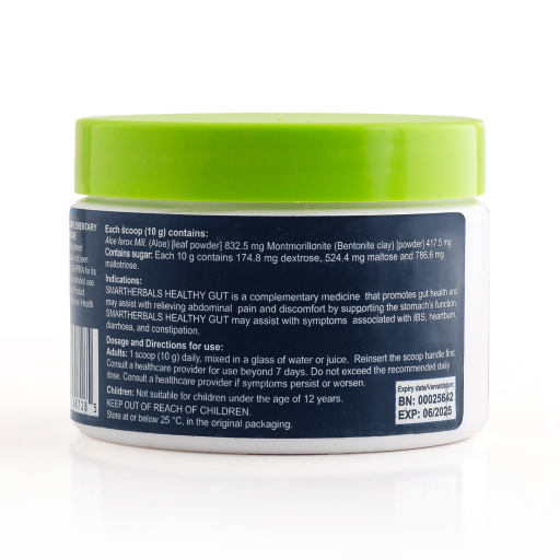 SmartHerbals Healthy Gut 100G Tub